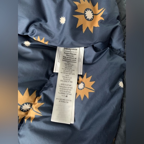 🌞 Patagonia Women's Bivy Down Hooded Vest (Sz M - Picture 5 of 7